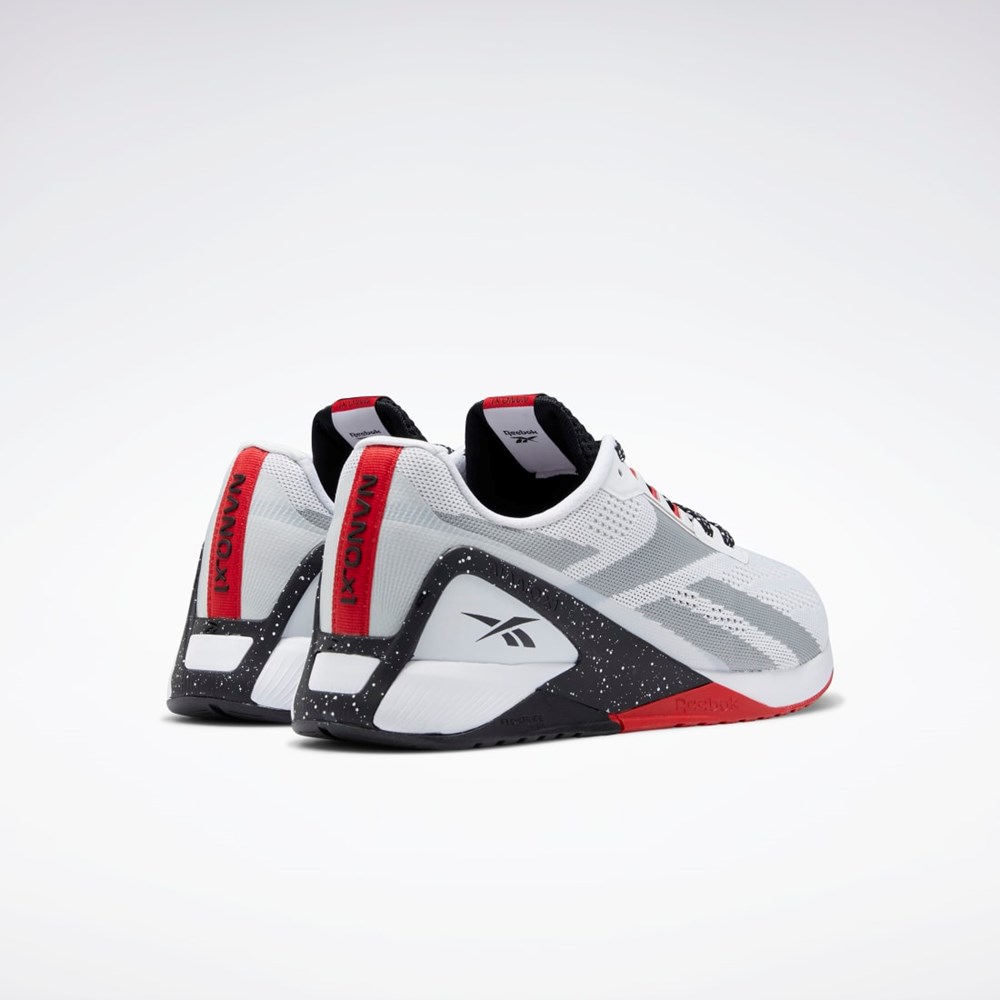 Reebok Nano X1 Koulutus Shoes Valkoinen Mustat Punainen | JRZKLE-673