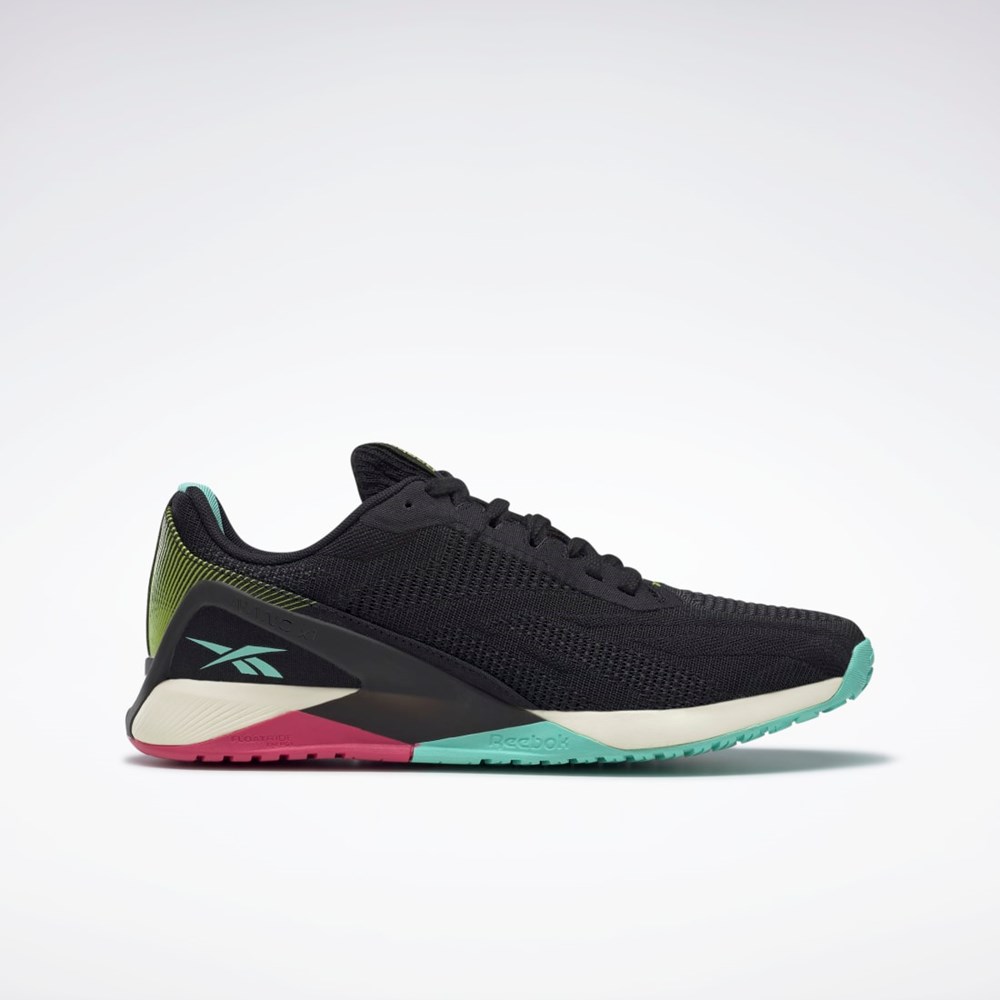 Reebok Nano X1 Vegaaniset Koulutus Shoes Mustat Pinkki Minttu | DIMWTV-269