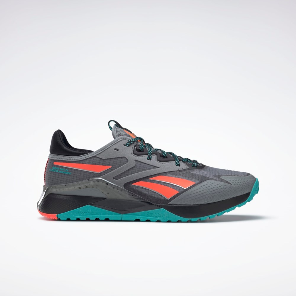 Reebok Nano X2 TR Adventure Koulutus Shoes Harmaat Mustat | GRIJFE-258