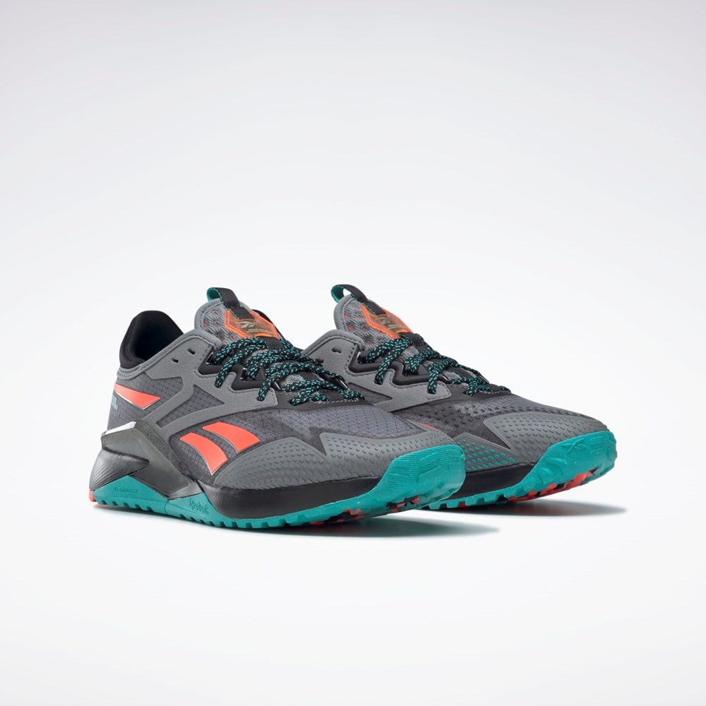 Reebok Nano X2 TR Adventure Koulutus Shoes Harmaat Mustat | PGUAWE-231