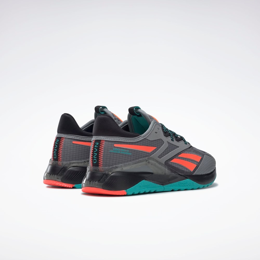 Reebok Nano X2 TR Adventure Koulutus Shoes Harmaat Mustat | PGUAWE-231