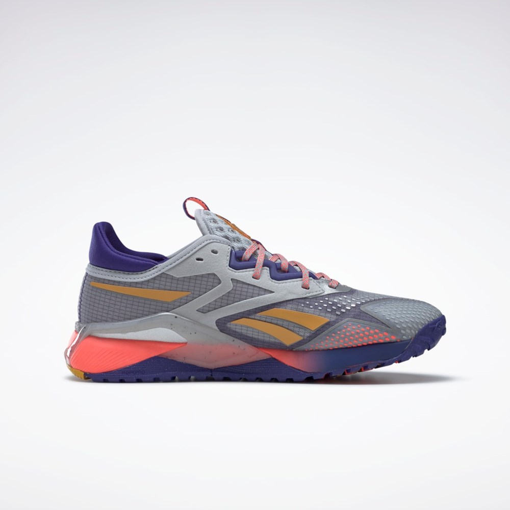 Reebok Nano X2 TR Adventure Koulutus Shoes Harmaat Violetit Oranssi | UAPQHL-358