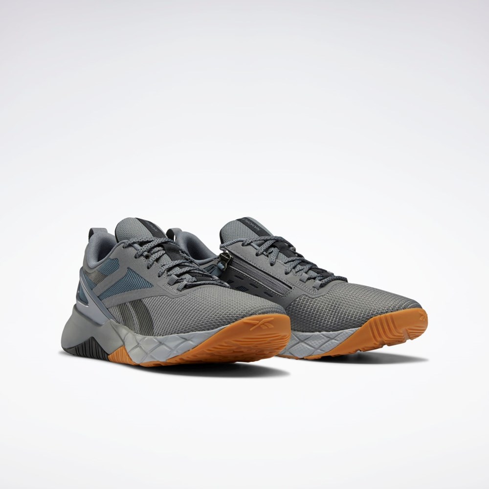 Reebok Nanoflex Parafit TR Shoes Harmaat Mustat | XYPGBT-729