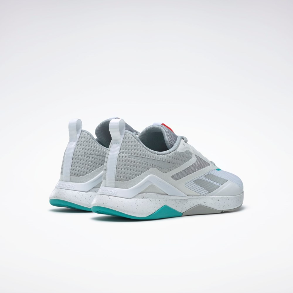 Reebok Nanoflex TR 2.0 Koulutus Shoes Harmaat Valkoinen | ZVQIED-860