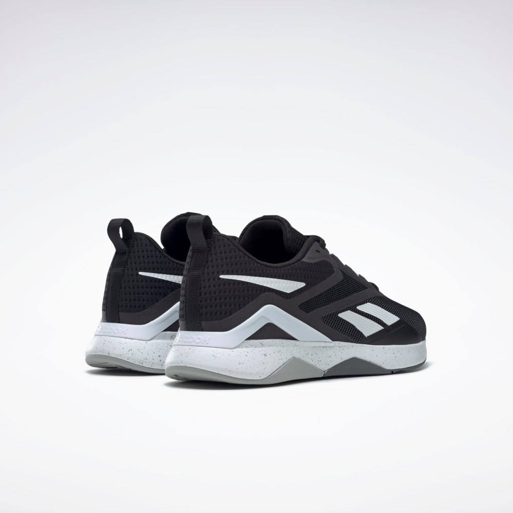 Reebok Nanoflex TR 2.0 Koulutus Shoes Mustat Valkoinen Harmaat | YIPEWK-274