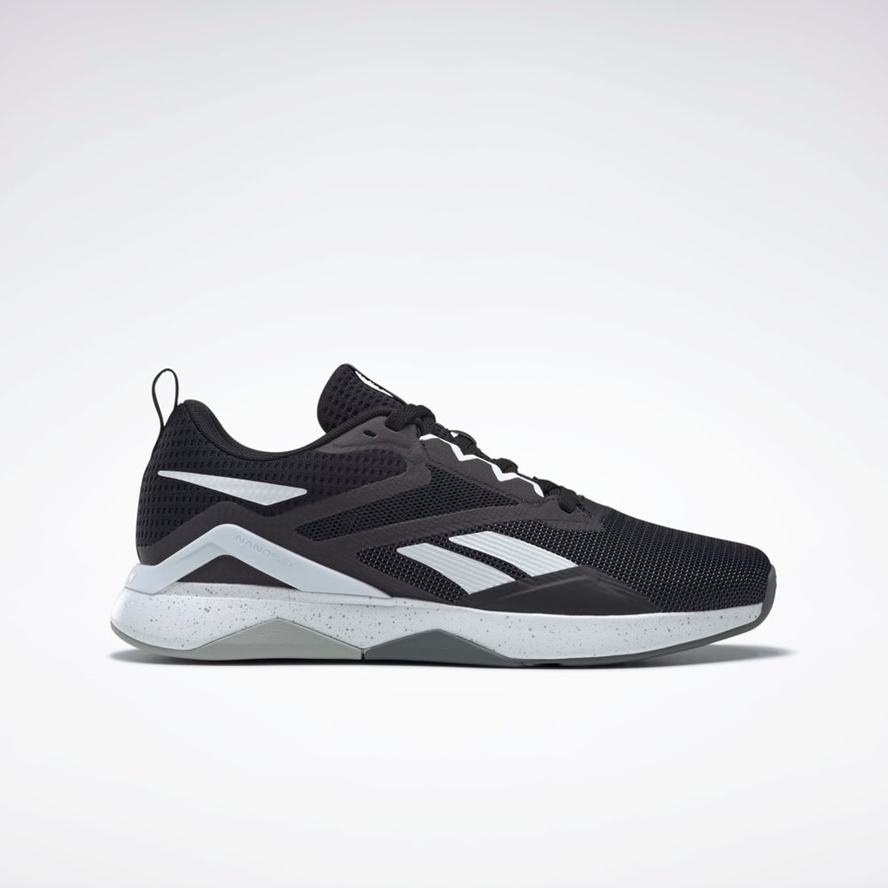 Reebok Nanoflex TR 2.0 Koulutus Shoes Mustat Valkoinen Harmaat | YIPEWK-274