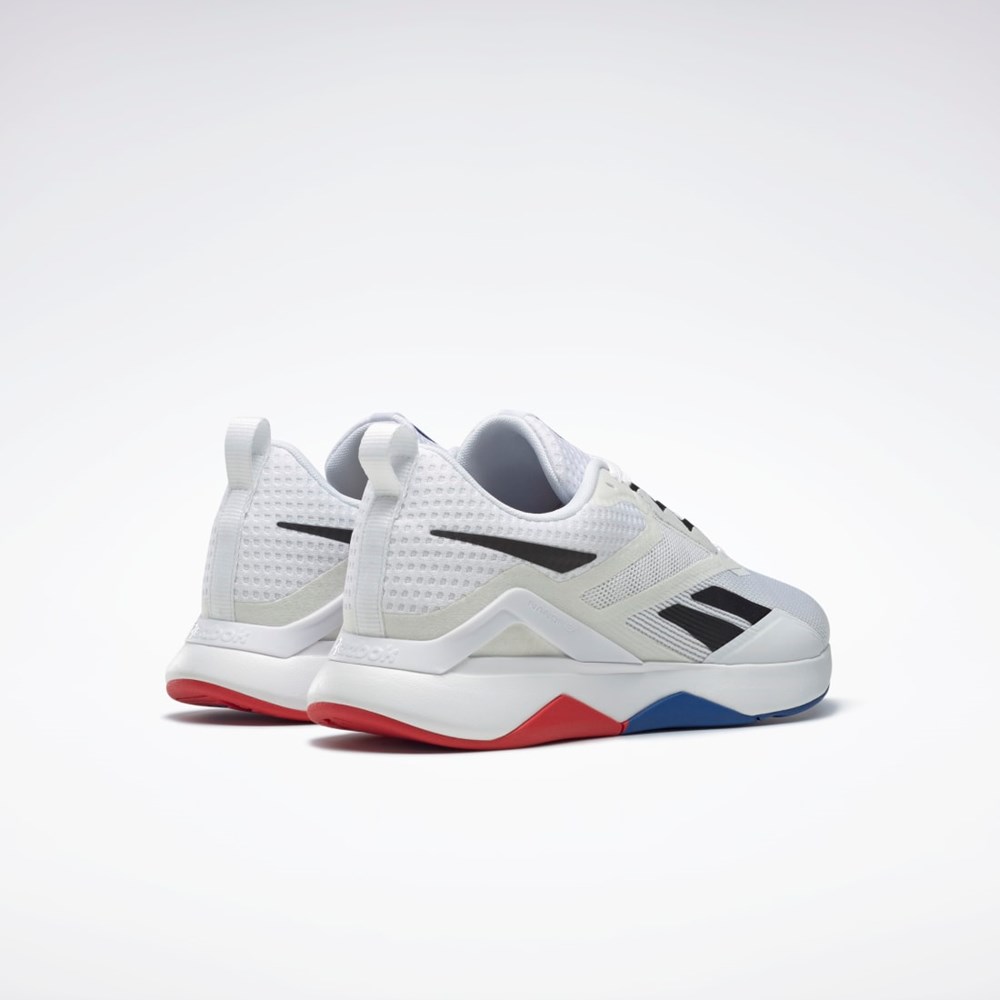 Reebok Nanoflex TR 2.0 Koulutus Shoes Valkoinen Harmaat Mustat | AVFJIN-629