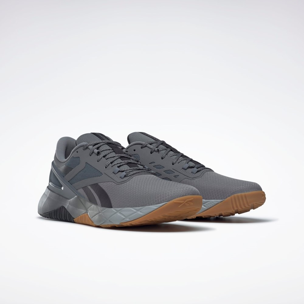 Reebok Nanoflex TR Koulutus Shoes Harmaat Mustat Harmaat | ITWSPJ-682