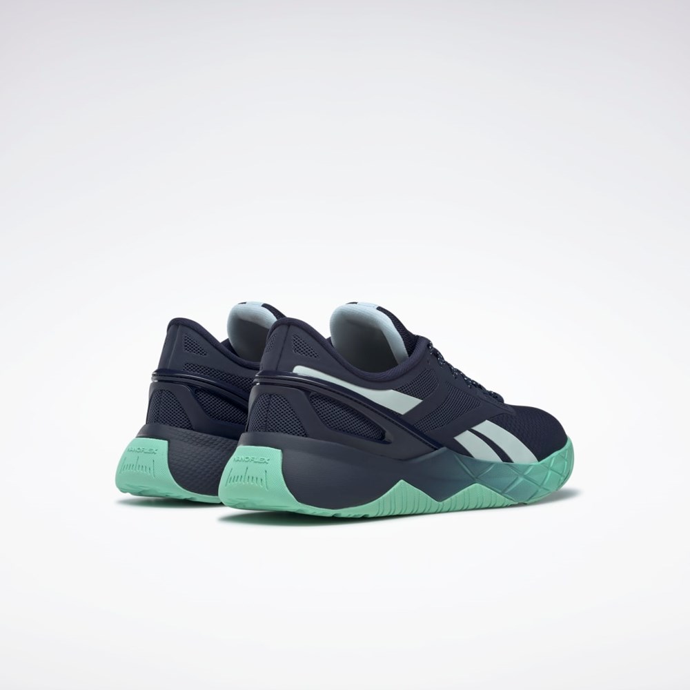 Reebok Nanoflex TR Koulutus Shoes Laivastonsininen Minttu | LBEUGT-720