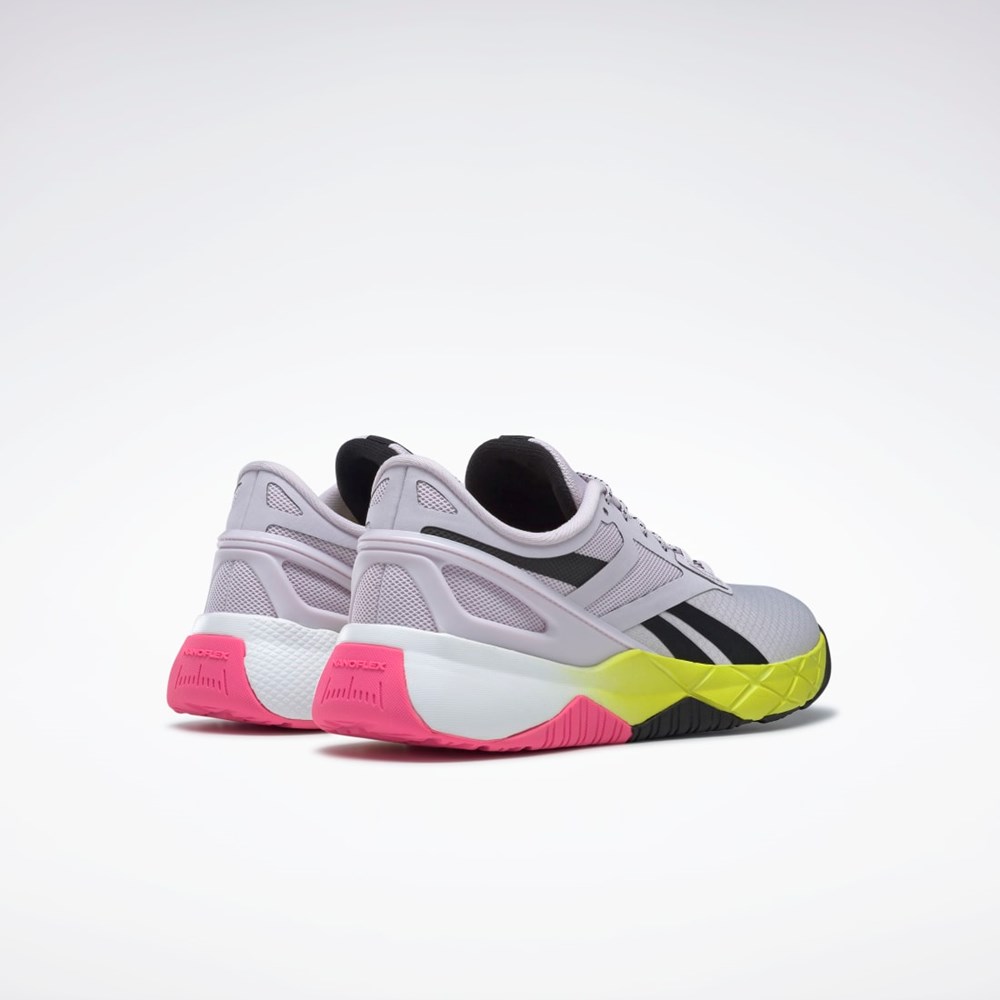 Reebok Nanoflex TR Koulutus Shoes Mustat Pinkki | DTIJWB-908
