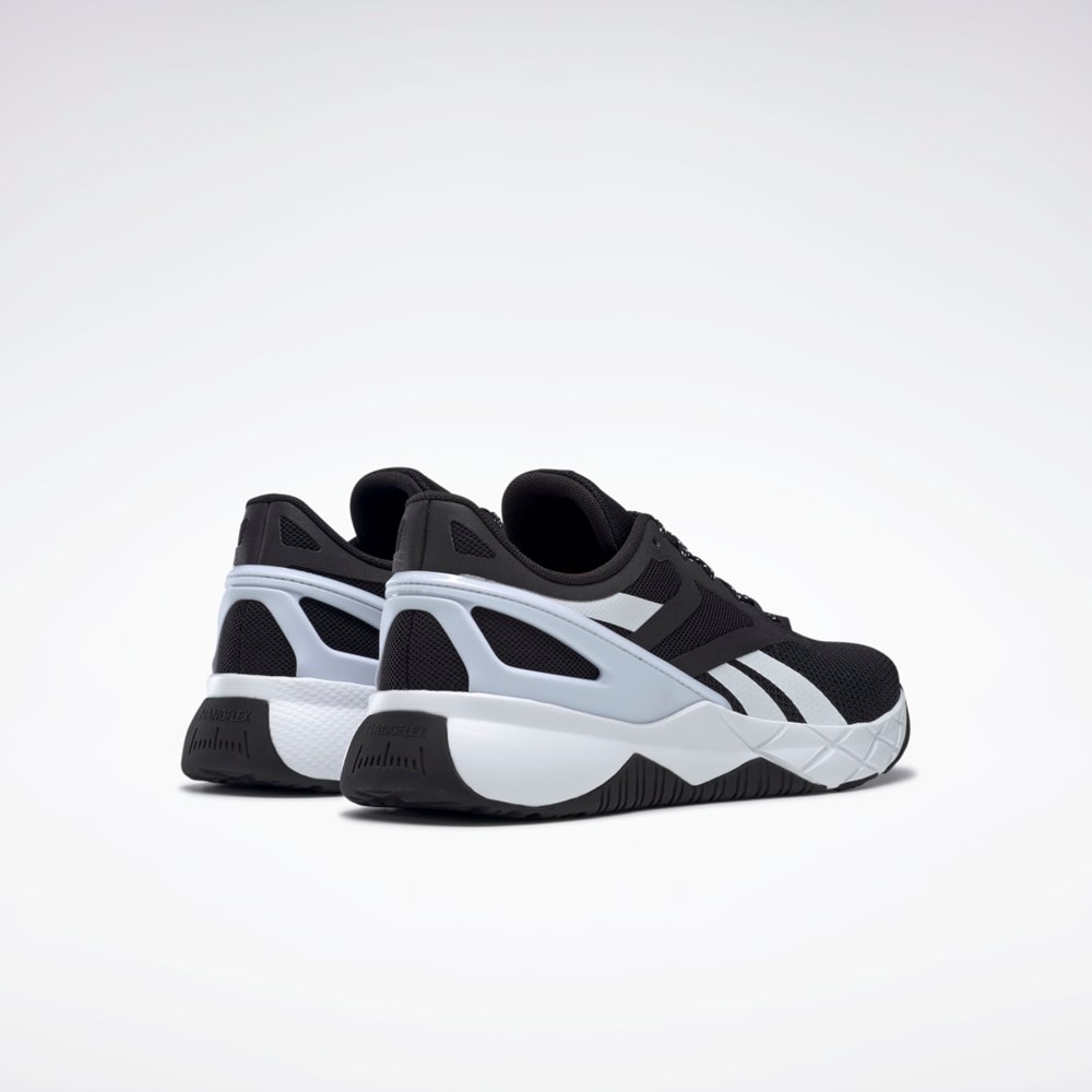 Reebok Nanoflex TR Koulutus Shoes Mustat Valkoinen Mustat | EMPQAX-657