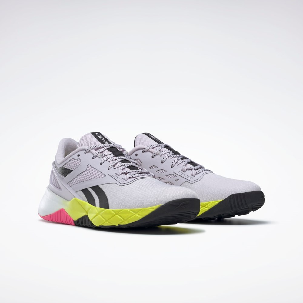 Reebok Nanoflex TR Koulutus Shoes Mustat Pinkki | LFWXDR-516