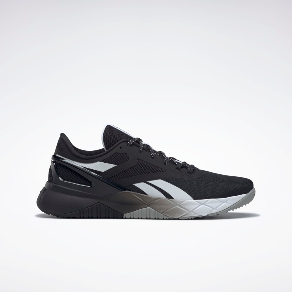Reebok Nanoflex TR Koulutus Shoes Mustat Valkoinen Harmaat | WQPLNF-713