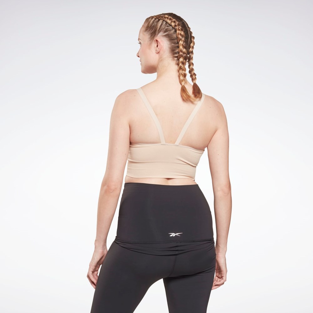 Reebok Nursing Sports Bra Soft Ecru | TMOPID-182