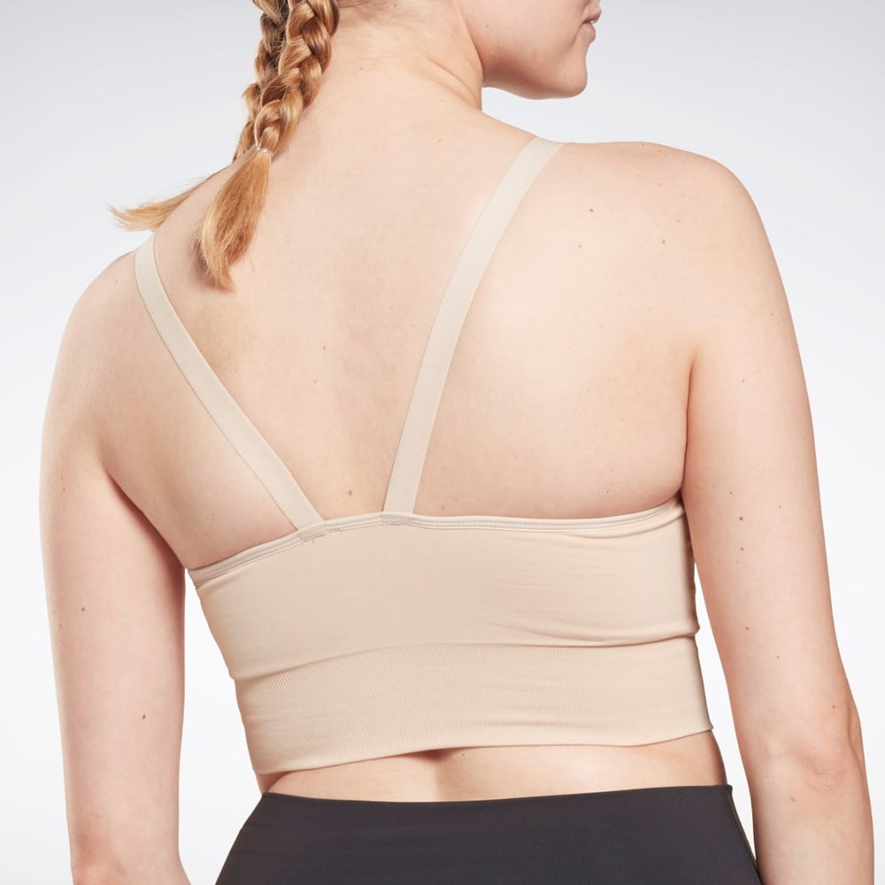 Reebok Nursing Sports Bra Soft Ecru | TMOPID-182
