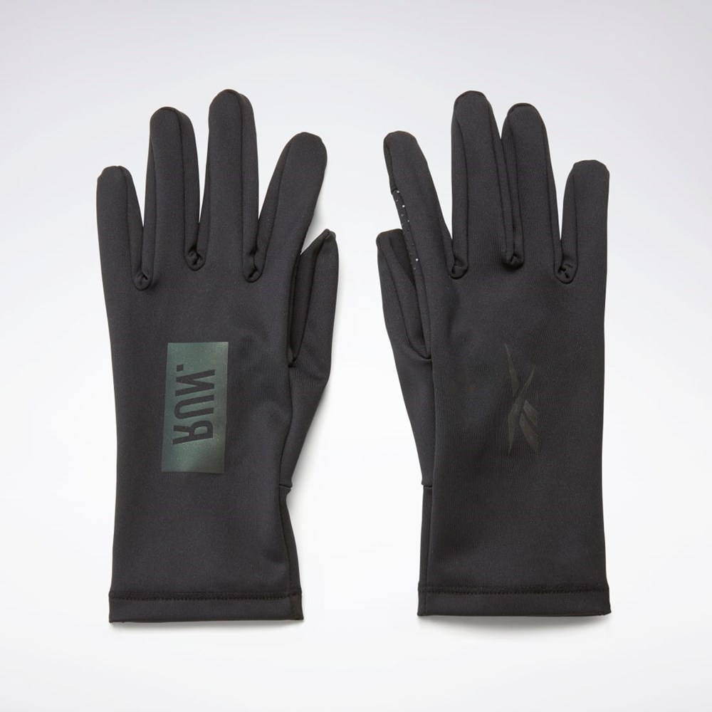 Reebok OS Run Gloves Mustat | LXQHDF-738