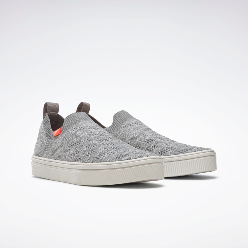 Reebok OnLux Slip-On Shoes Harmaat Harmaat Oranssi | DPFZIA-734