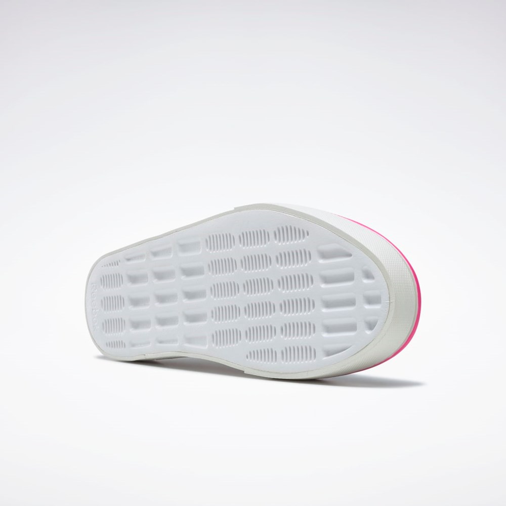 Reebok OnLux Slip-On Shoes Harmaat Valkoinen Pinkki | IGEVKO-501