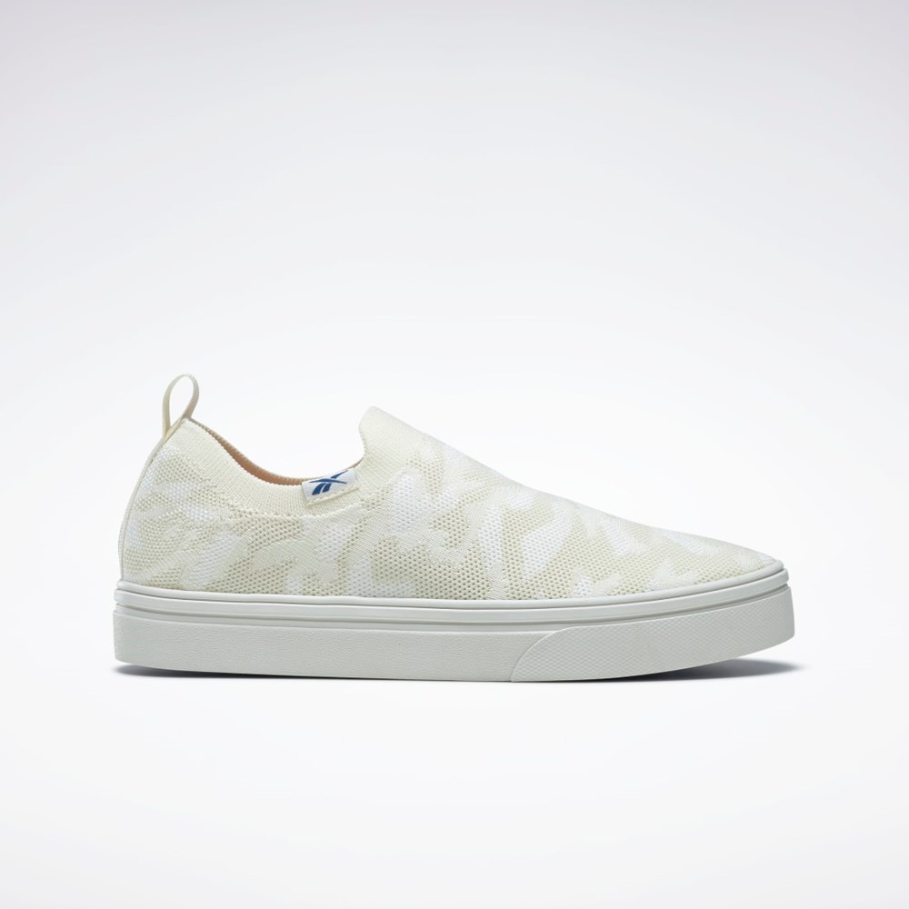 Reebok OnLux Slip-On Shoes Valkoinen Valkoinen | BINZQP-431