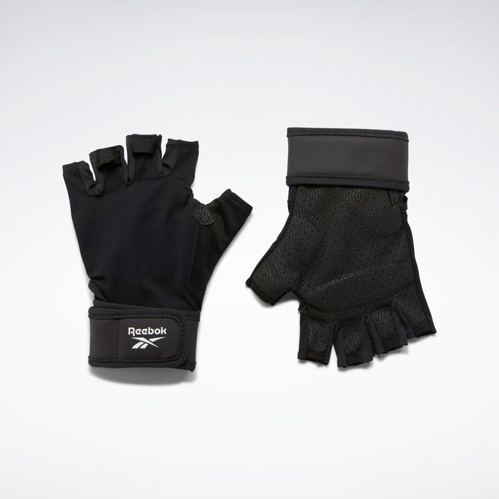 Reebok One Series Wrist Gloves Mustat | LEFCPO-165