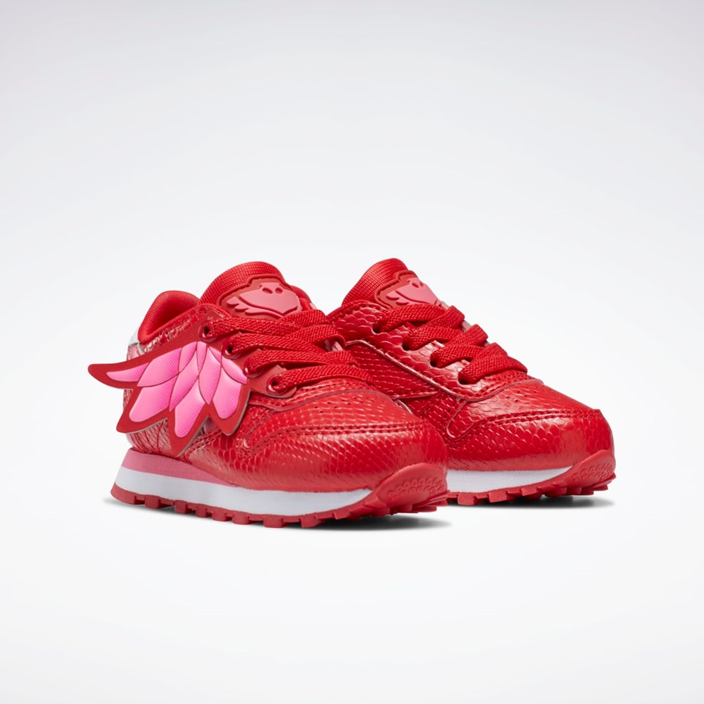 Reebok PJ Masks Classic Leather Shoes - Toddler Punainen Pinkki Valkoinen | WKTUED-516