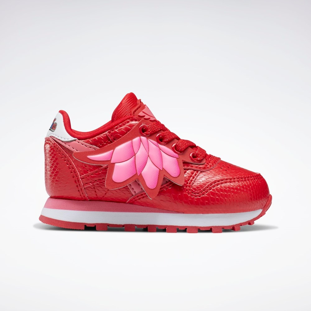 Reebok PJ Masks Classic Leather Shoes - Toddler Punainen Pinkki Valkoinen | WKTUED-516