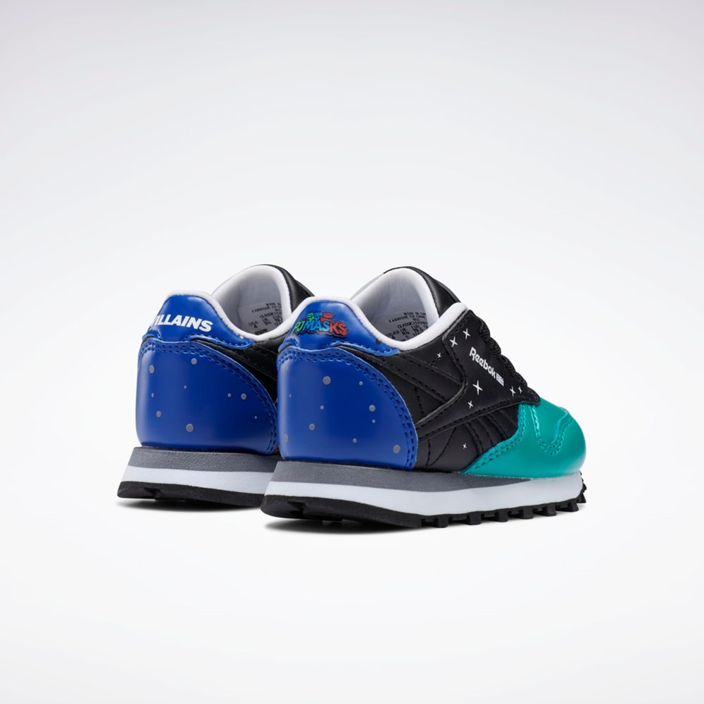 Reebok PJ Masks Classic Leather Shoes - Toddler Mustat | YKAORQ-315