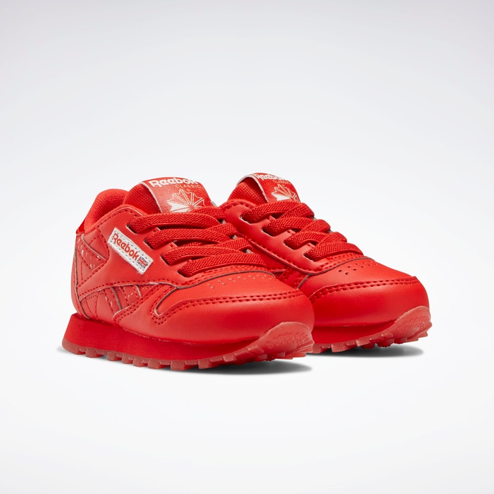 Reebok Popsicle Classic Leather Shoes - Toddler Punainen Punainen Punainen | LEZYPW-354