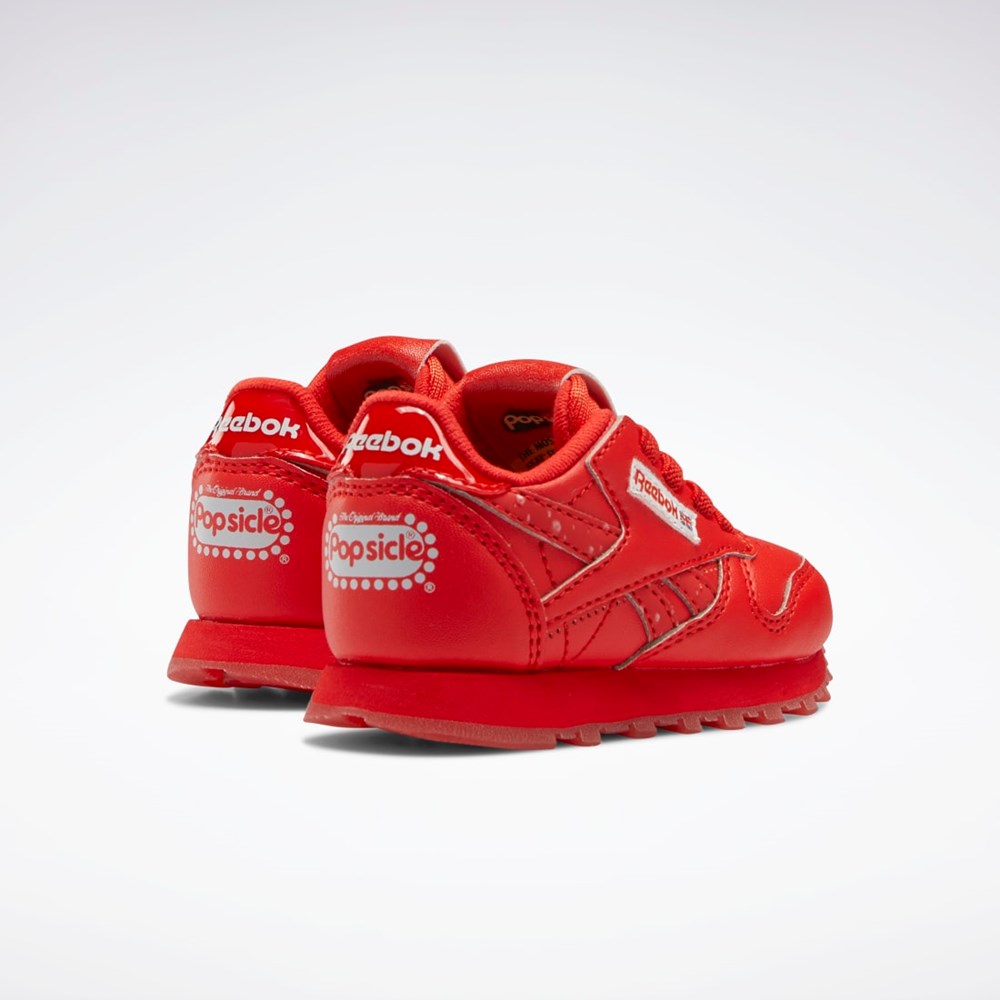 Reebok Popsicle Classic Leather Shoes - Toddler Punainen Punainen Punainen | LEZYPW-354