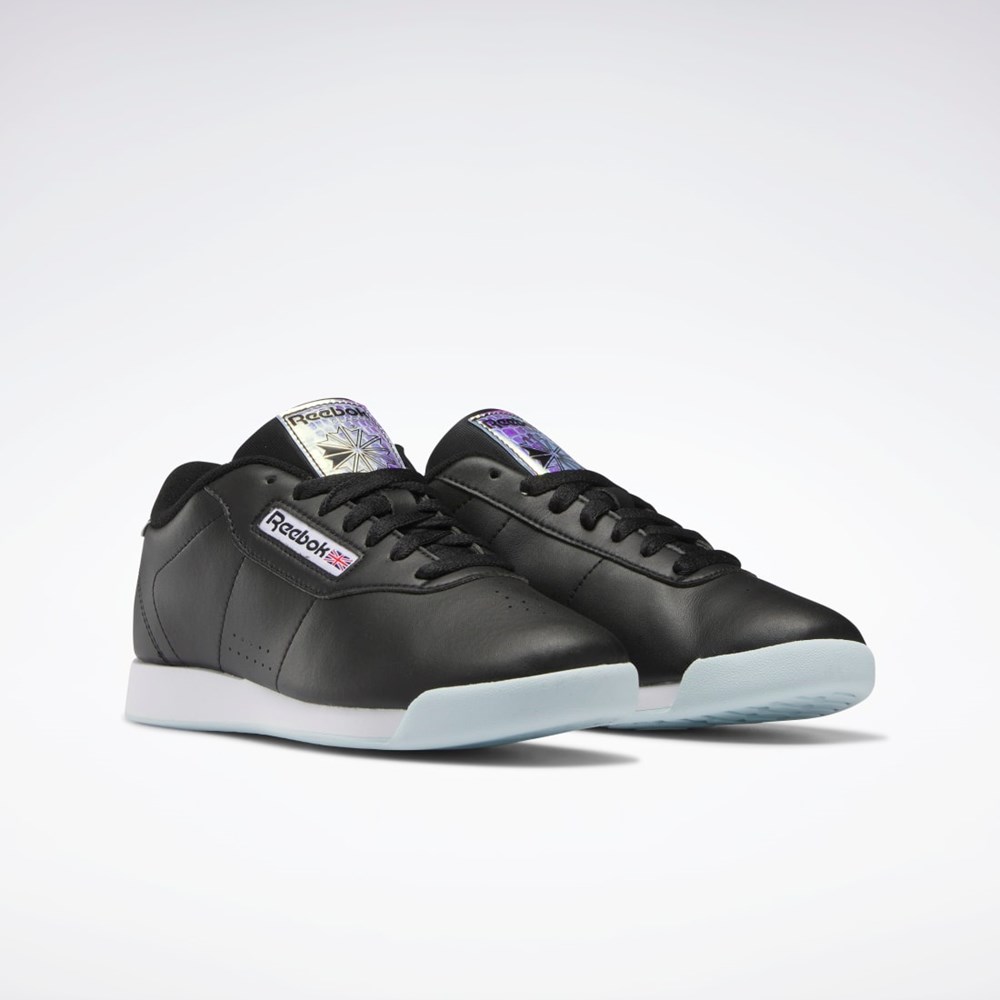Reebok Princess Shoes Mustat Valkoinen Sininen | WJNRQU-856