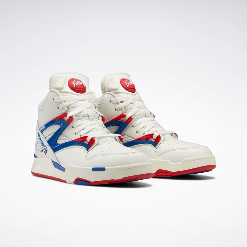 Reebok Pump Omni Zone II Shoes Sininen Punainen | BIQXCV-037