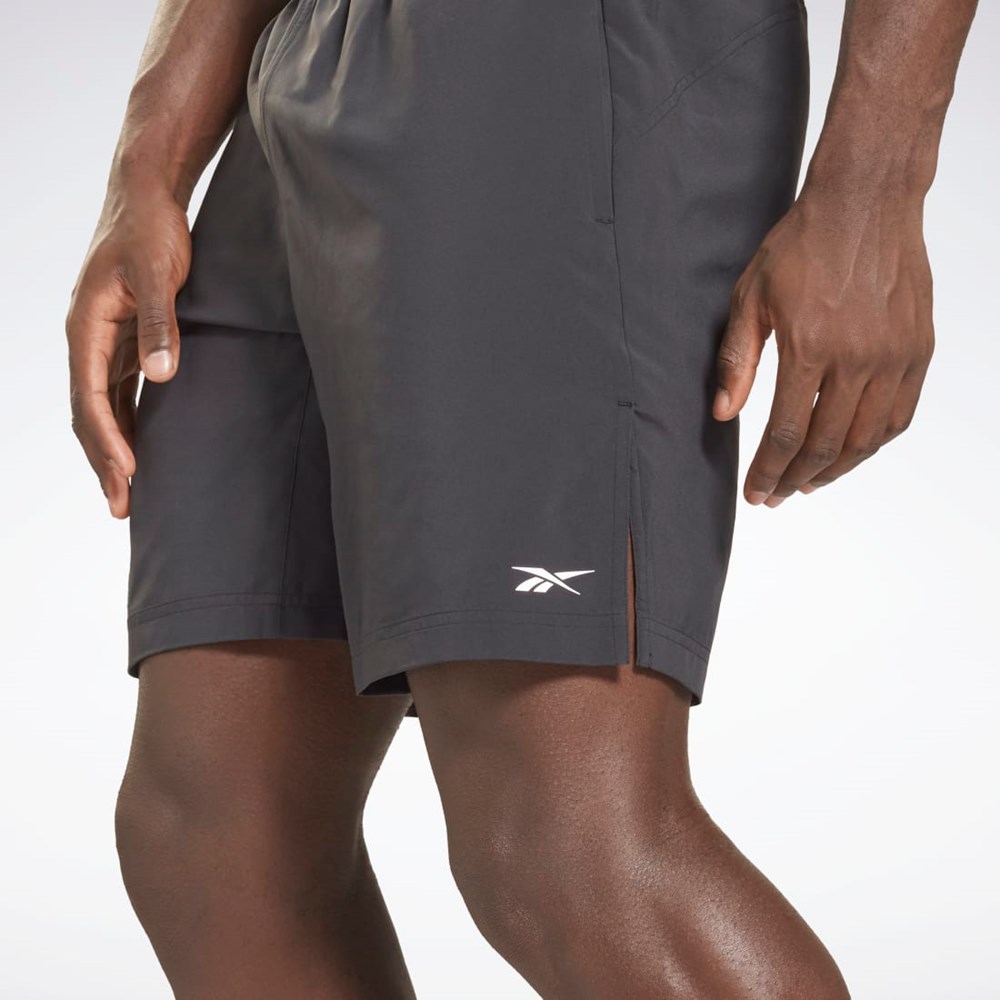 Reebok Reebok Austin Shorts Mustat | JIWMTX-653