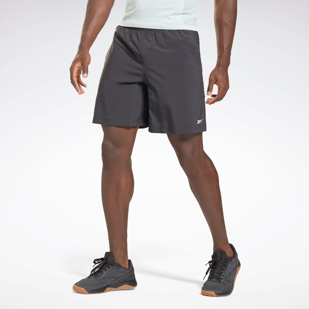 Reebok Reebok Austin Shorts Mustat | JIWMTX-653
