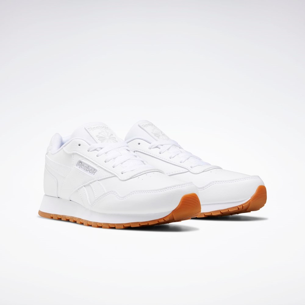 Reebok Reebok Classic Harman Run Shoes Us-White / Steel / Gum | XQMYSO-849