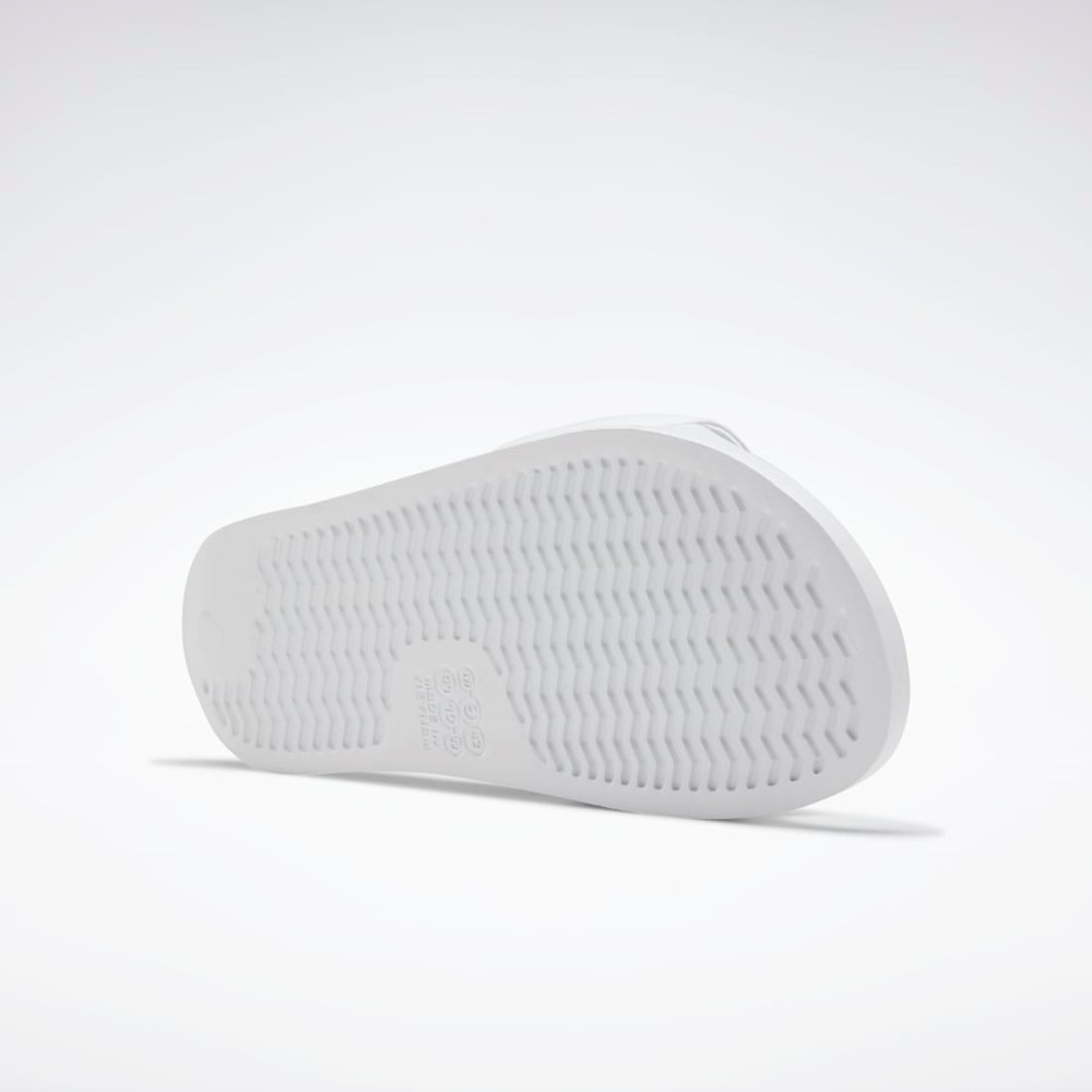 Reebok Reebok Classic Slides Valkoinen Laivastonsininen Punainen | DLVWKX-148