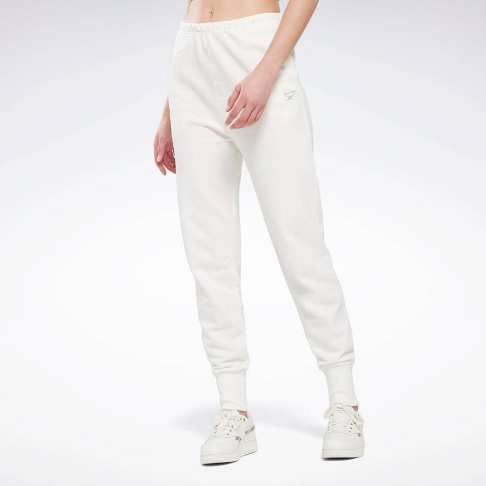 Reebok Reebok Classics French Terry Pants Chalk | WPJUMA-924