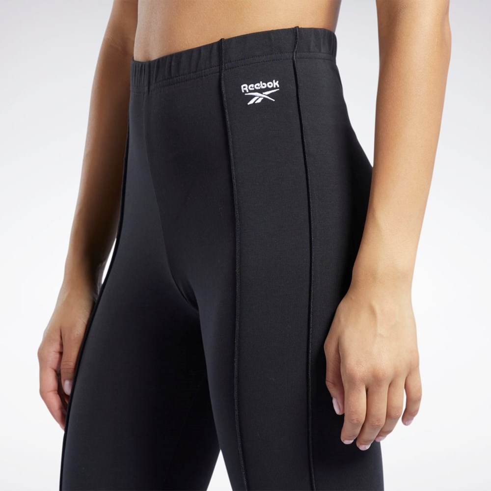 Reebok Reebok Classics High-Rise Leggings Mustat | PMAQIH-531