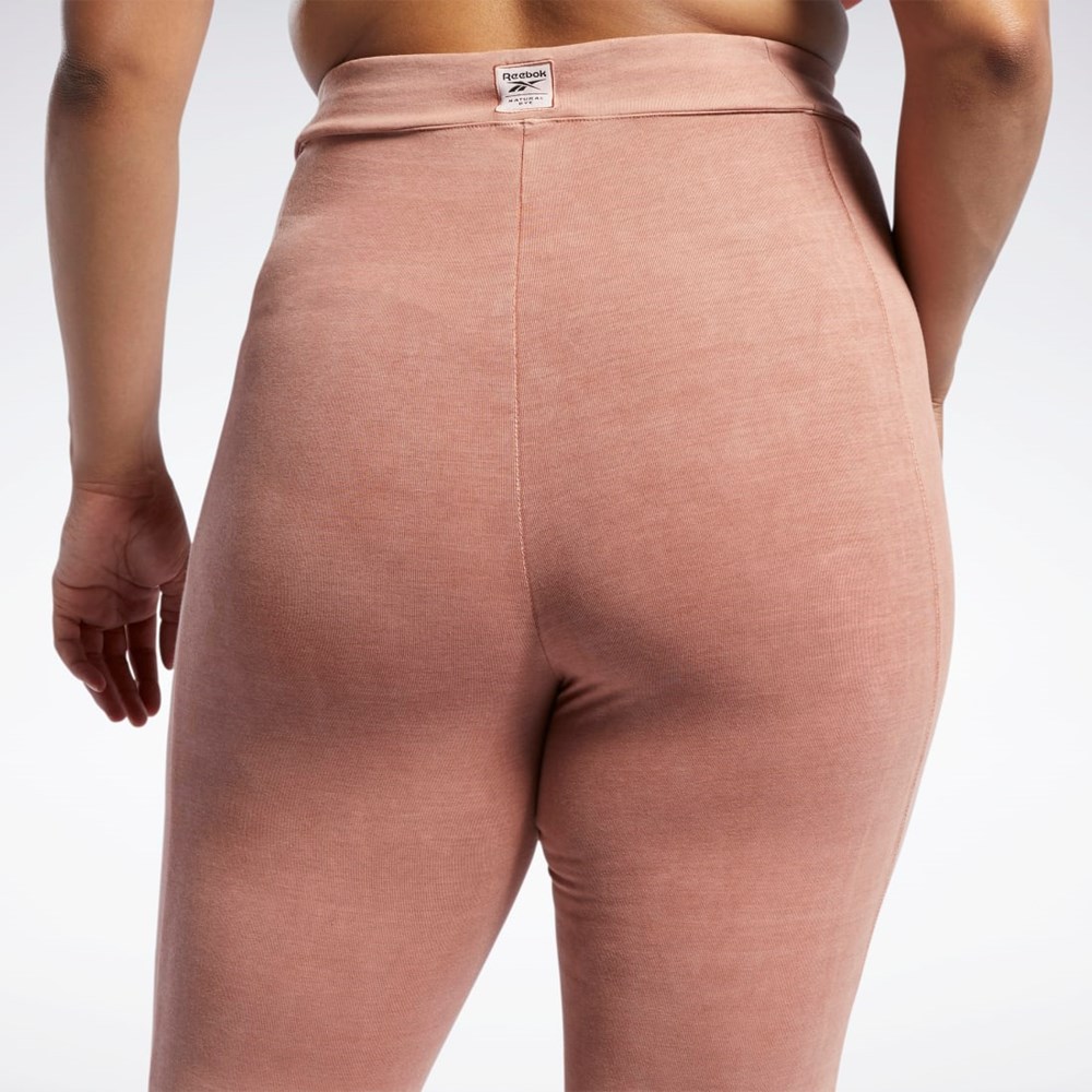 Reebok Reebok Classics Natural Dye Leggings (Plus Size) Koralli | NALMRP-018