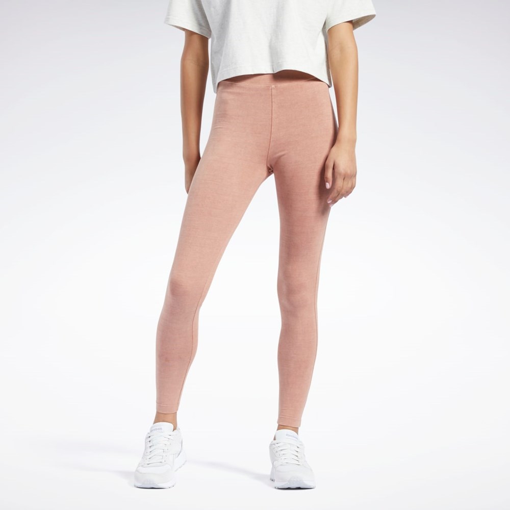 Reebok Reebok Classics Natural Dye Leggings Koralli | NPYKFX-719