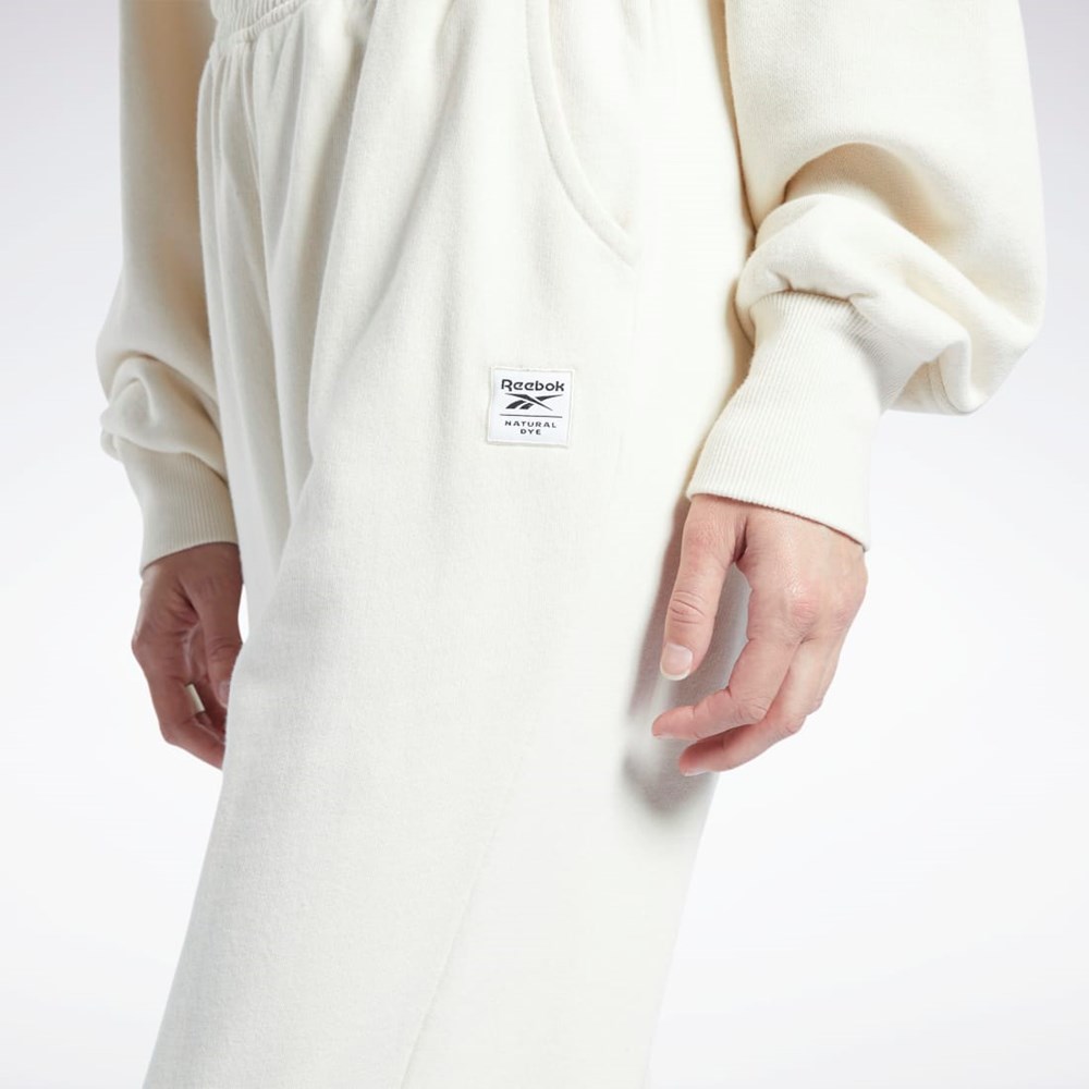 Reebok Reebok Classics Natural Dye Small Logo French Terry Pants Non-Dyed | IOWTCJ-208