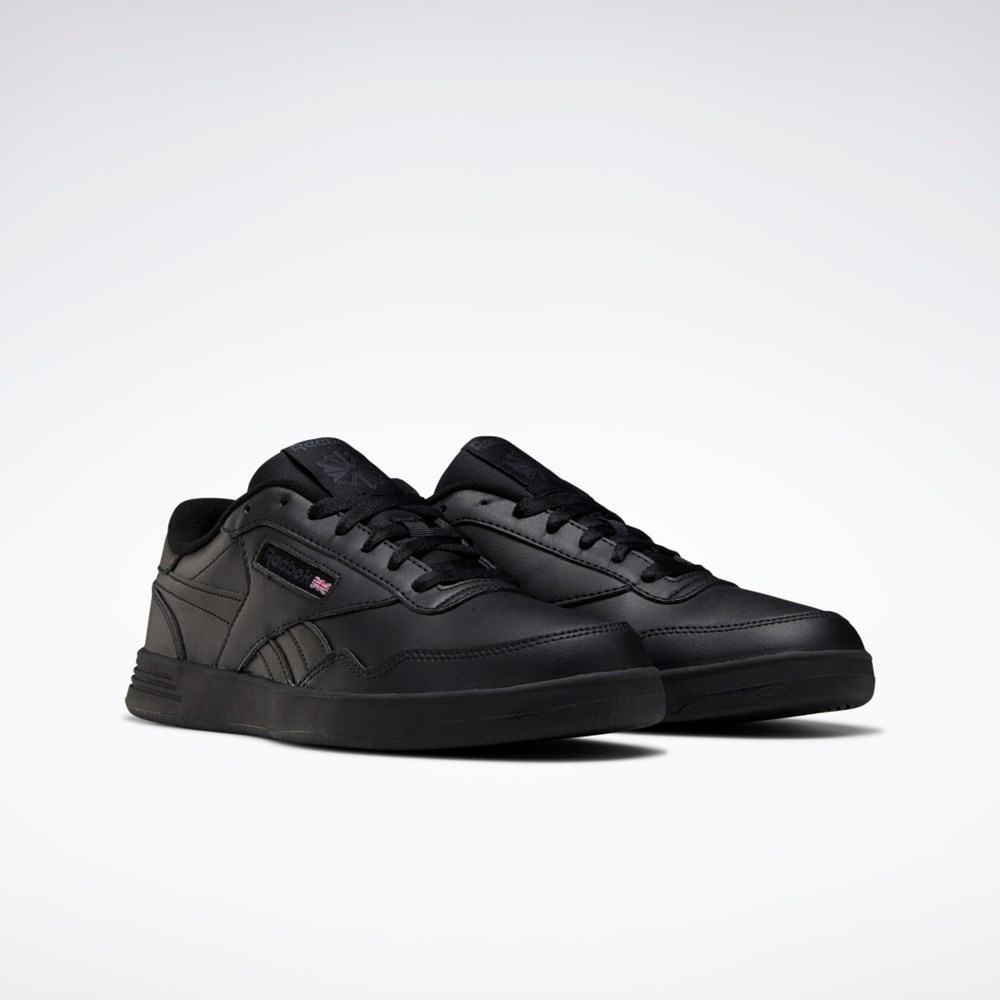 Reebok Reebok Club MEMT Leveät Shoes Mustat Mustat Harmaat | IQZCHS-815