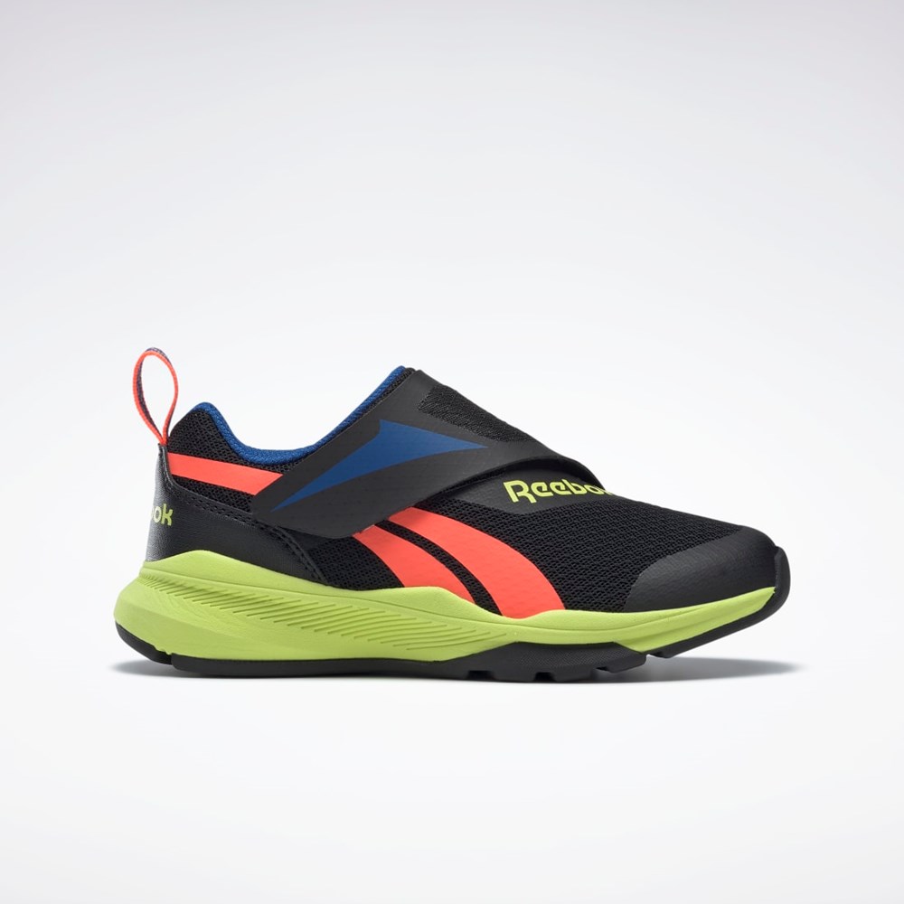 Reebok Reebok Equal Fit Shoes - Preschool Mustat Sininen Keltainen | PQASGB-603