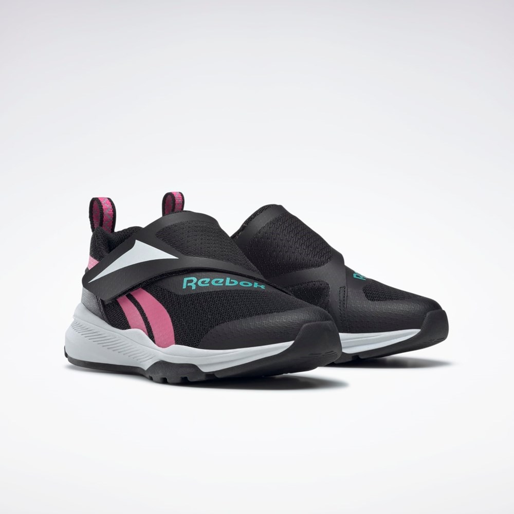Reebok Reebok Equal Fit Shoes - Preschool Mustat Pinkki Valkoinen | ZSCORB-453