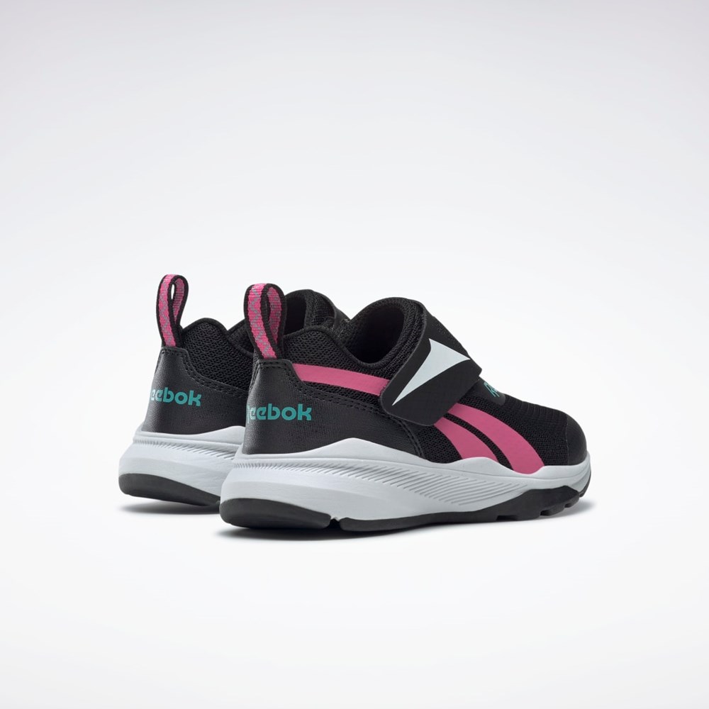 Reebok Reebok Equal Fit Shoes - Preschool Mustat Pinkki Valkoinen | ZSCORB-453