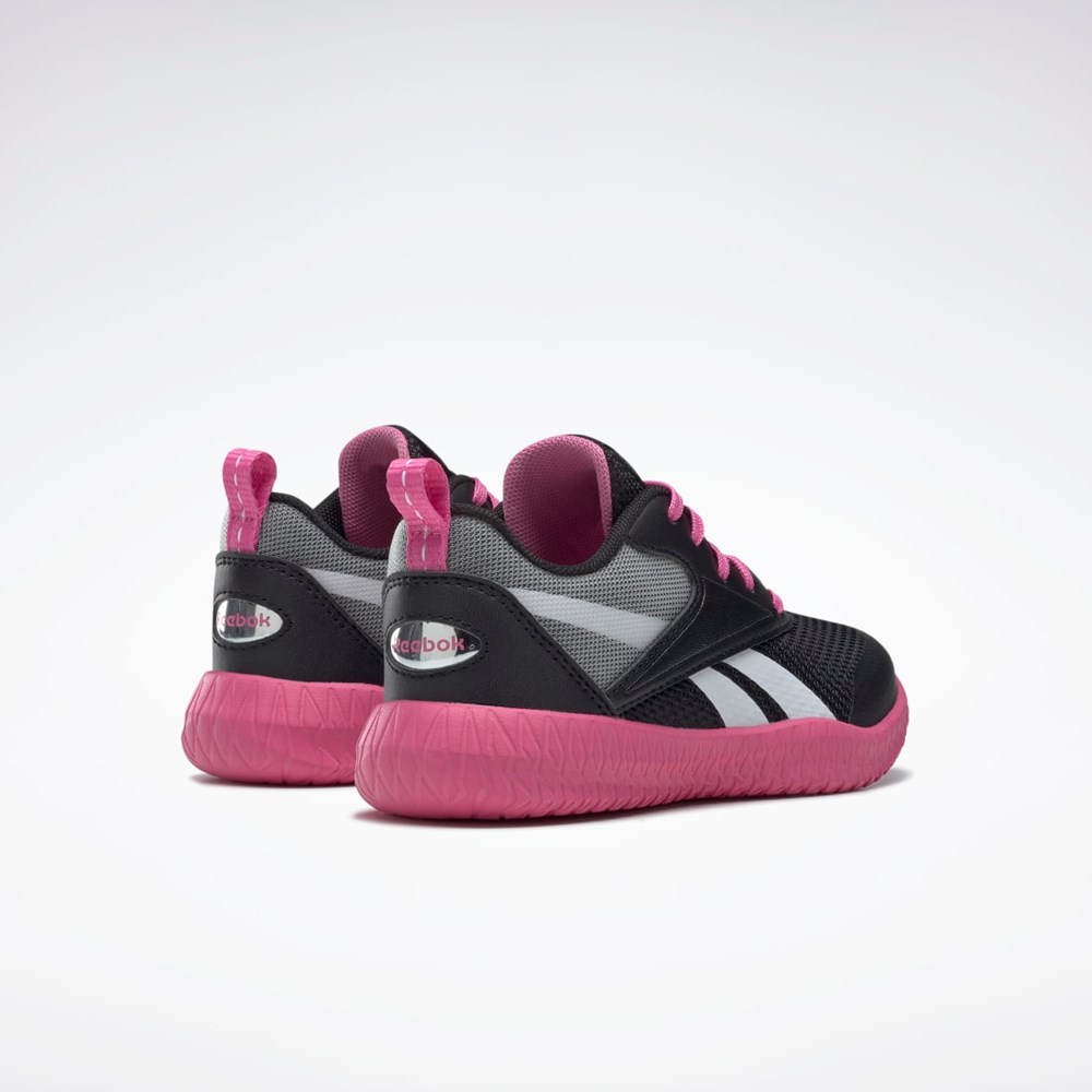 Reebok Reebok Flexagon Energy 3 Shoes - Preschool Mustat Valkoinen Pinkki | FWHMIB-514