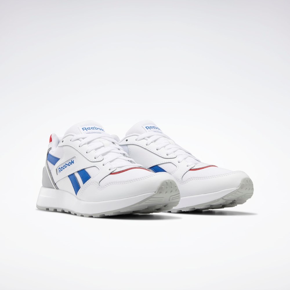 Reebok Reebok GL1000 Shoes Valkoinen Sininen Punainen | UQXMLB-475