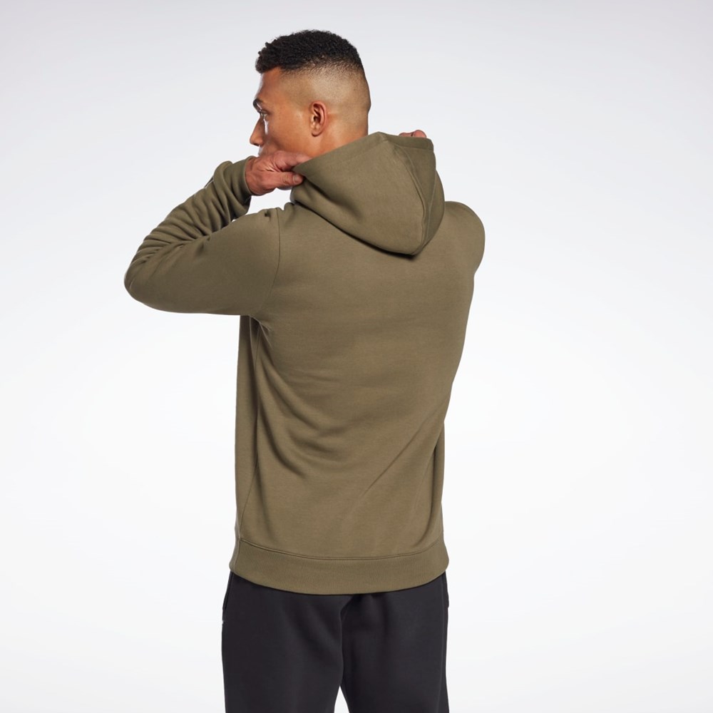 Reebok Reebok Identity Big Logo Hoodie Vihreä | PRLXWZ-465
