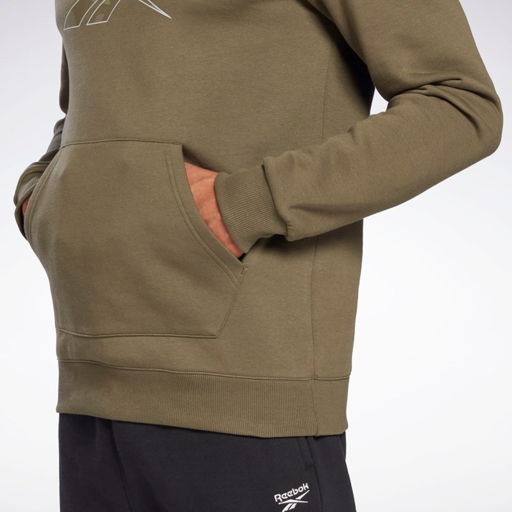 Reebok Reebok Identity Big Logo Hoodie Vihreä | PRLXWZ-465