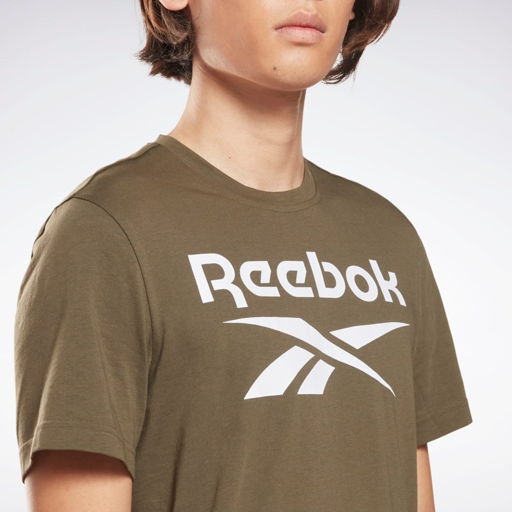 Reebok Reebok Identity Big Logo T-Shirt Vihreä | KPTCUA-275