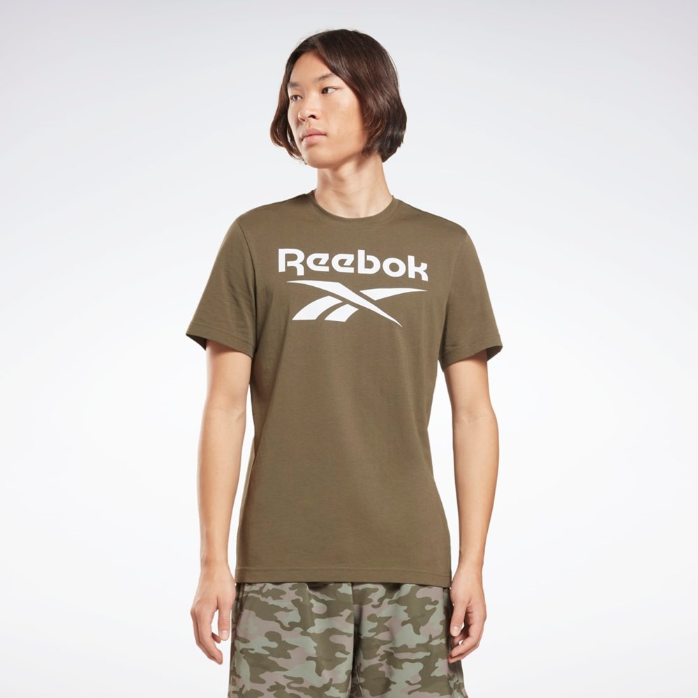 Reebok Reebok Identity Big Logo T-Shirt Vihreä | KPTCUA-275